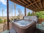 Drink Up the View - hot tub 